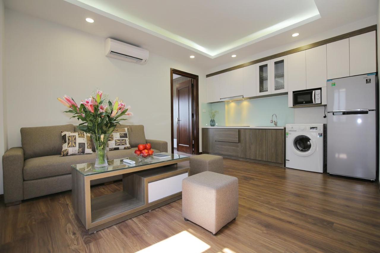 Sumitomo9 Apartments & Hotel - Alley 58 Dao Tan Hanoi Bagian luar foto