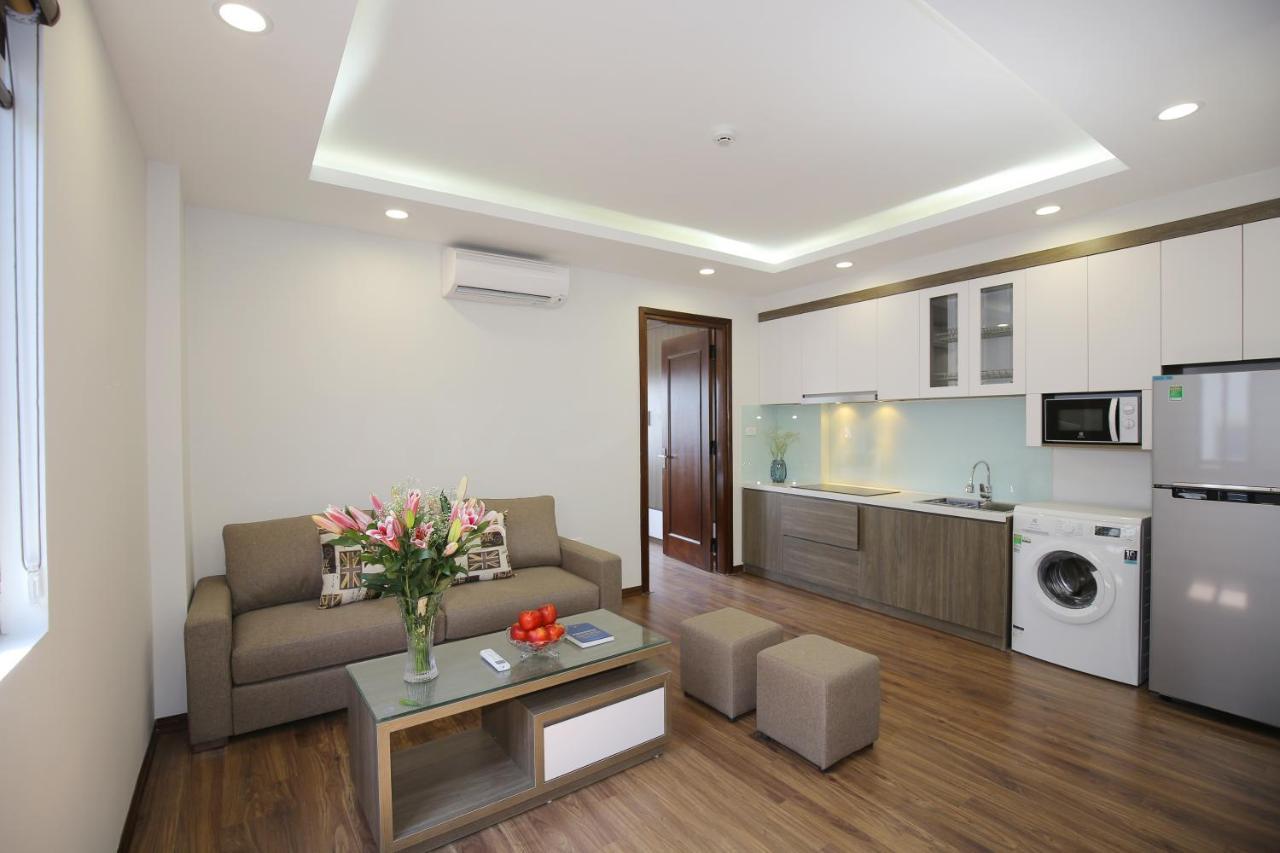 Sumitomo9 Apartments & Hotel - Alley 58 Dao Tan Hanoi Bagian luar foto