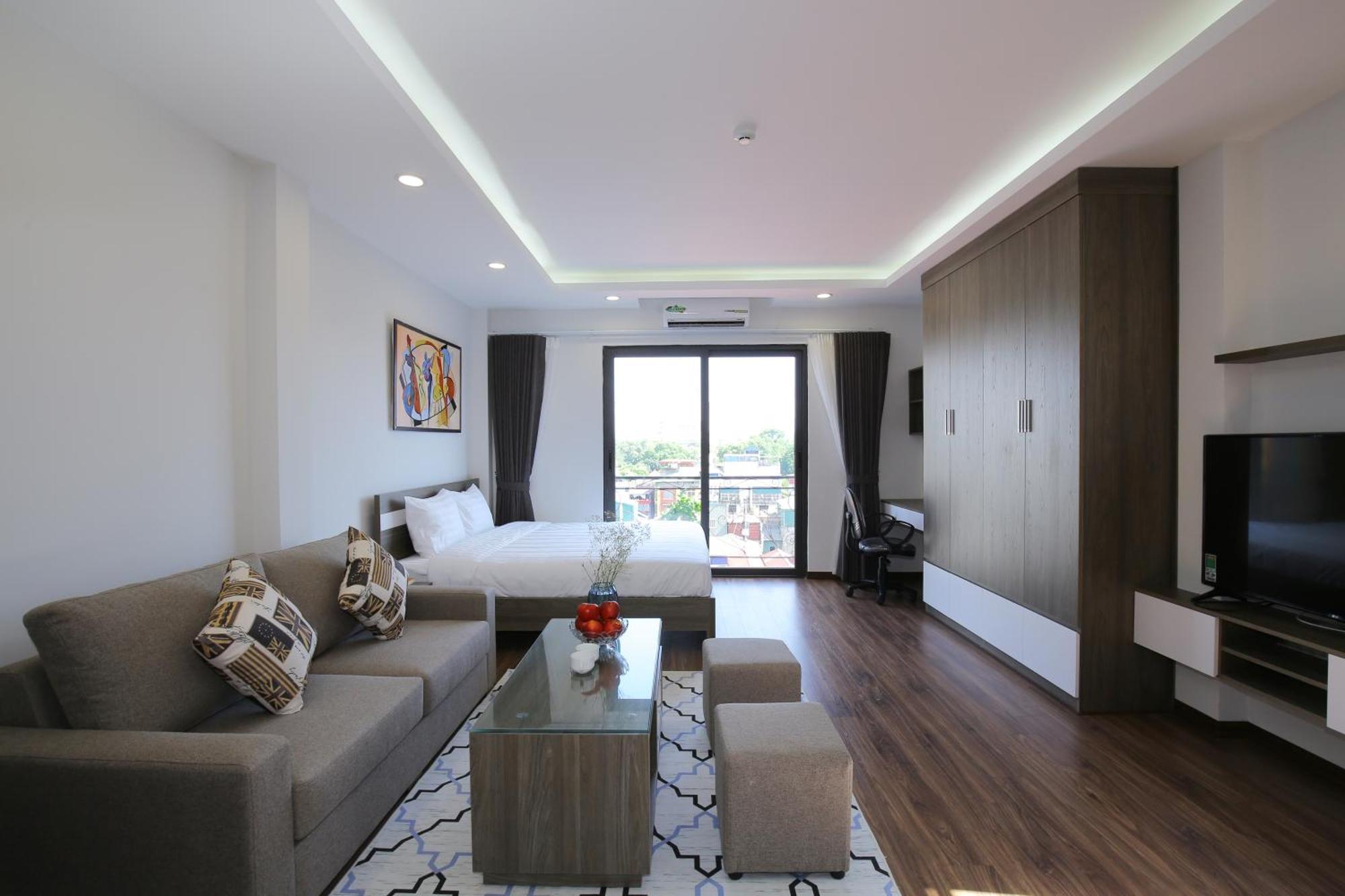 Sumitomo9 Apartments & Hotel - Alley 58 Dao Tan Hanoi Bagian luar foto