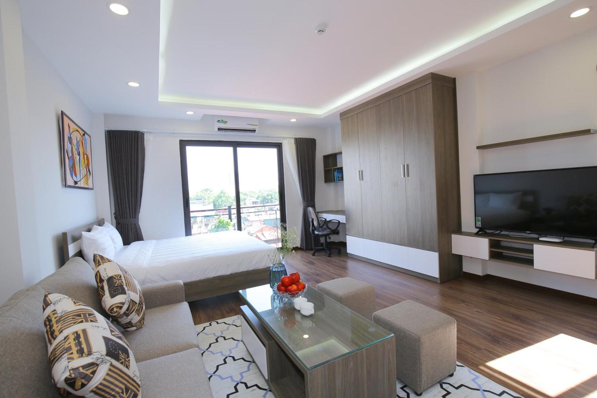 Sumitomo9 Apartments & Hotel - Alley 58 Dao Tan Hanoi Bagian luar foto