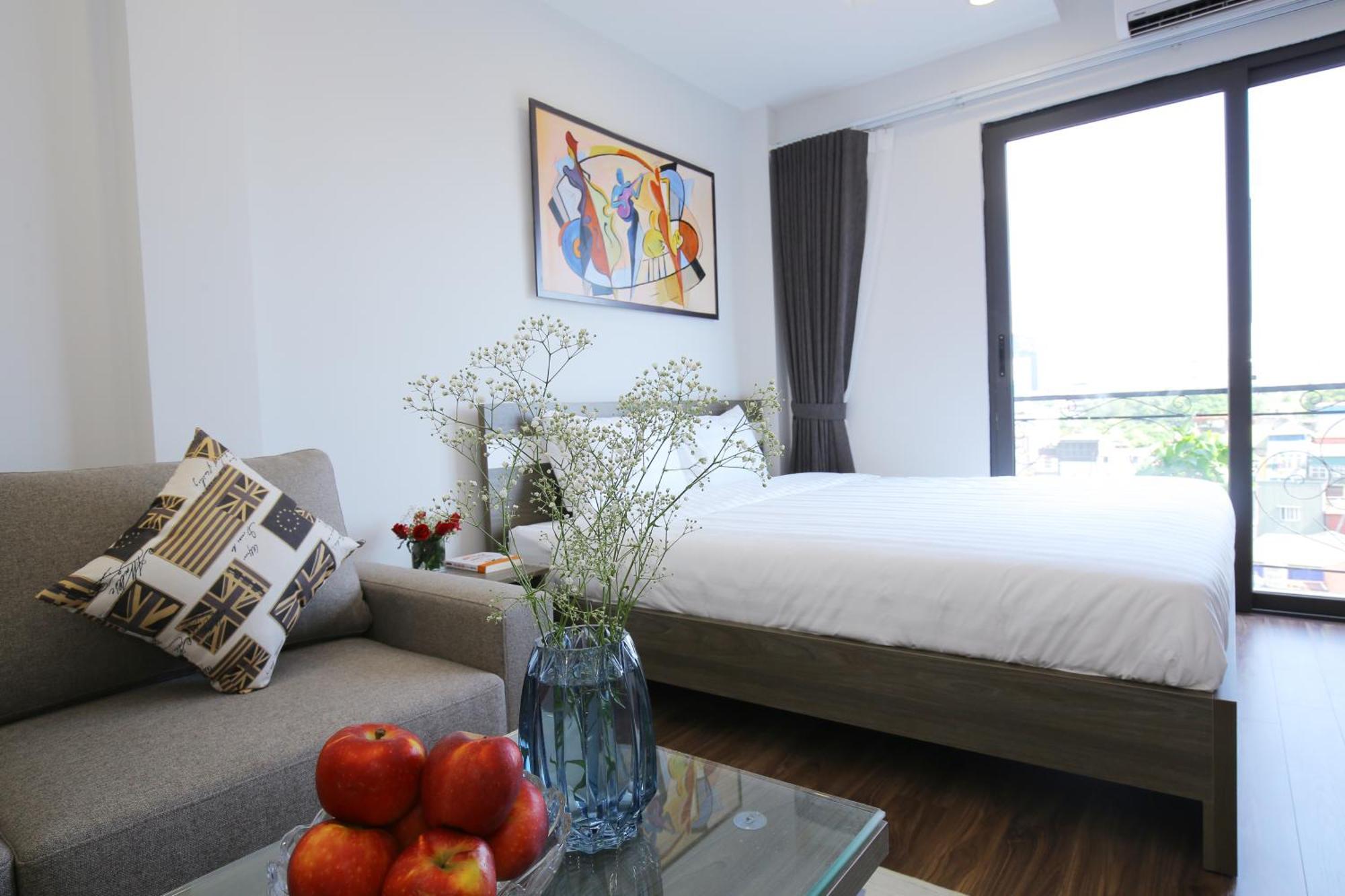 Sumitomo9 Apartments & Hotel - Alley 58 Dao Tan Hanoi Bagian luar foto